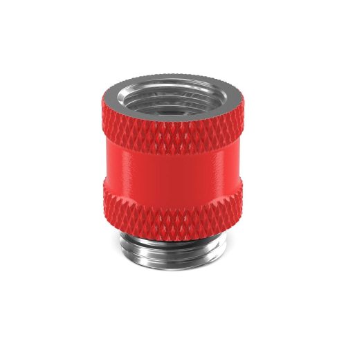 PrimoChill Male to Female G 1/4in. 15mm SX Extension Coupler - Razor Red