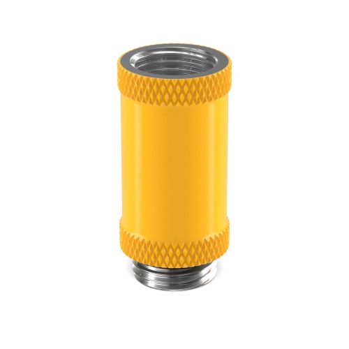 PrimoChill Male to Female G 1/4in. 30mm SX Extension Coupler - PrimoChill - KEEPING IT COOL Yellow