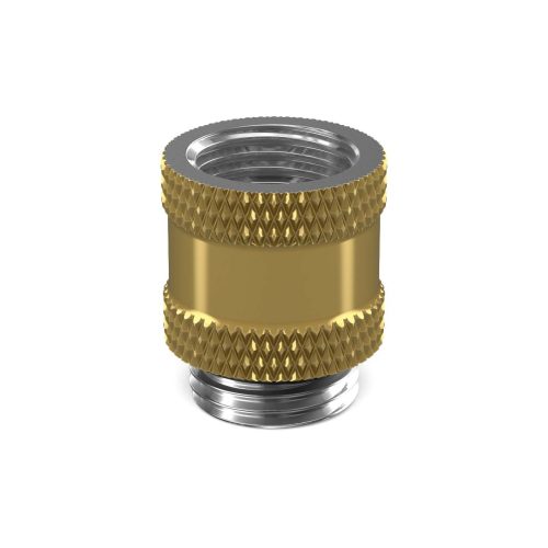 PrimoChill Male to Female G 1/4in. 15mm SX Extension Coupler - Candy Gold