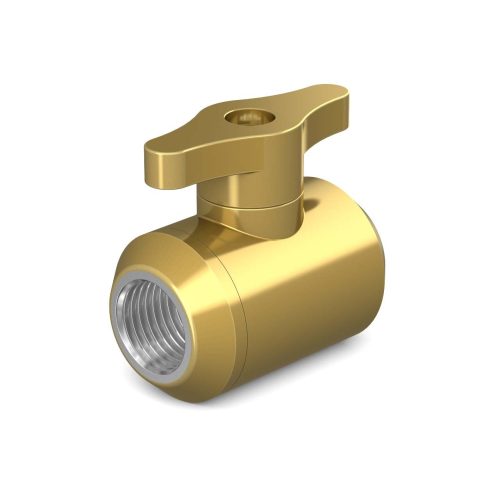 PrimoChill Female to Female G 1/4 Drain Ball Valve - PrimoChill - KEEPING IT COOL Candy Gold