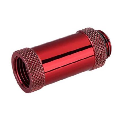 Bykski G 1/4in. Male/Female Extension Coupler - 35mm (B-EXJ-35) - Red