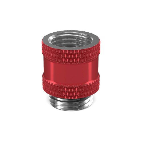 PrimoChill Male to Female G 1/4in. 15mm SX Extension Coupler - Candy Red