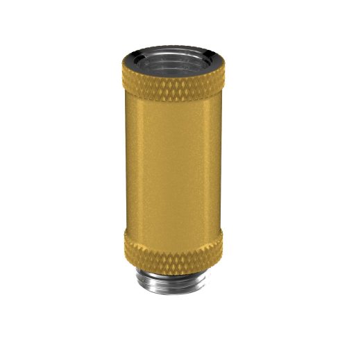 PrimoChill Male to Female G 1/4in. 35mm SX Extension Coupler - PrimoChill - KEEPING IT COOL Gold