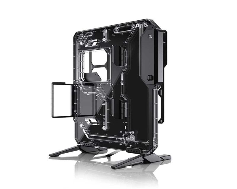 Granzon G20 Liquid Cooling Distro Show Case - Innovative Open-Air Design for Optimal Cooling - No Thanks