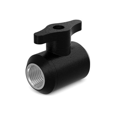 PrimoChill Female to Female G 1/4 Drain Ball Valve - PrimoChill - KEEPING IT COOL TX Matte Black