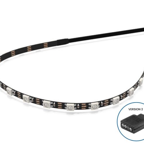 Bykski Replacement Flexible 3 pin 5v Addressable RGB (RBW) LED Strip - Version 2 - 330mm