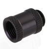 Bykski G 1/4in. Male/Female Extension Coupler - 20mm (B-EXJ-20) - Black