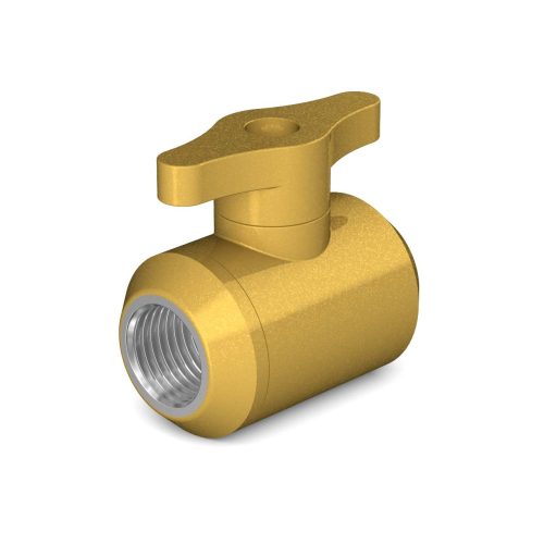 PrimoChill Female to Female G 1/4 Drain Ball Valve - PrimoChill - KEEPING IT COOL Gold