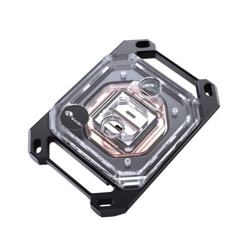 Bykski CPU-XPR-M-V3 High-Performance CPU Water Cooling Block - Featuring Aggressive 0.08mm Fins - Sturdy Mounting Construction with Elite Cooling - for AMD Ryzen 3/5/7/9 (AM4/AM5) - Black