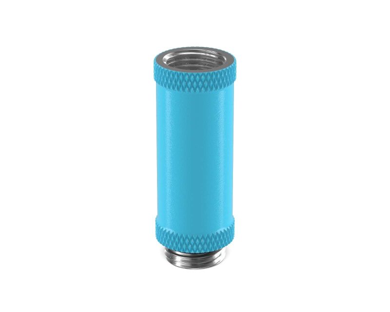 PrimoChill Male to Female G 1/4in. 40mm SX Extension Coupler - PrimoChill - KEEPING IT COOL Sky Blue