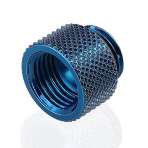 Bykski G 1/4in. Male/Female Extension Coupler - 10mm (B-EXJ-10) - Blue