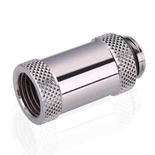 Bykski G 1/4in. Male/Female Extension Coupler - 30mm (B-EXJ-30) - Silver