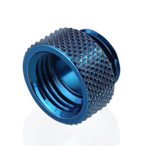 Bykski G 1/4in. Male/Female Extension Coupler - 7.5mm (B-EXJ-7.5) - Blue