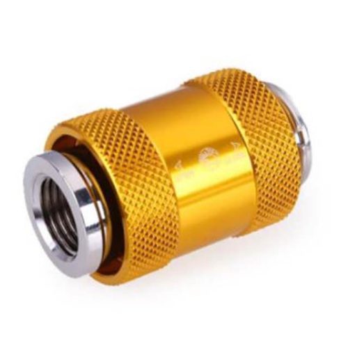 Bykski G 1/4in. Female to Female Pull Drain Valve (B-HP-DV) - Gold