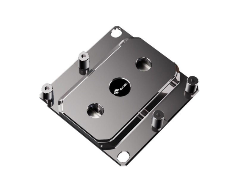 Bykski CPU-SR3647-X XEON CPU Water Cooling Block - Full Metal - Nickel Plated - Gray (CPU-SR3647-X) (LGA 3647) - Square