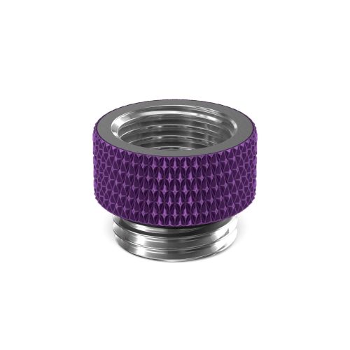 PrimoChill Male to Female G 1/4in. 7.5mm SX Extension Coupler - PrimoChill - KEEPING IT COOL Candy Purple