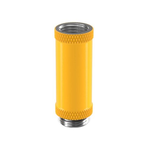 PrimoChill Male to Female G 1/4in. 40mm SX Extension Coupler - PrimoChill - KEEPING IT COOL Yellow