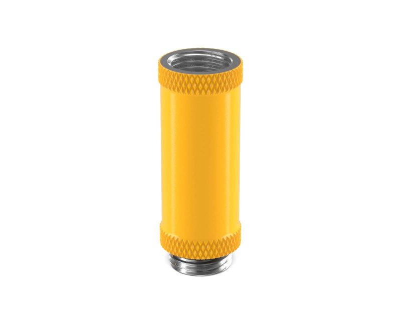 PrimoChill Male to Female G 1/4in. 40mm SX Extension Coupler - PrimoChill - KEEPING IT COOL Yellow