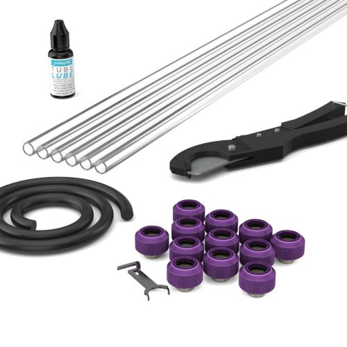 PrimoChill Professional 1/2 Inch PETG / RSX Combo Pack - PrimoChill - KEEPING IT COOL Candy Purple