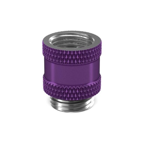 PrimoChill Male to Female G 1/4in. 15mm SX Extension Coupler - Candy Purple