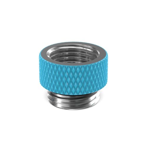 PrimoChill Male to Female G 1/4in. 7.5mm SX Extension Coupler - PrimoChill - KEEPING IT COOL Sky Blue