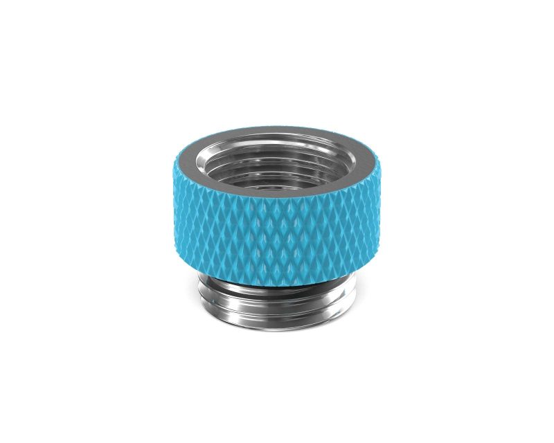 PrimoChill Male to Female G 1/4in. 7.5mm SX Extension Coupler - PrimoChill - KEEPING IT COOL Sky Blue