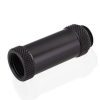 Bykski G 1/4in. Male/Female Extension Coupler - 40mm (B-EXJ-40) - Black