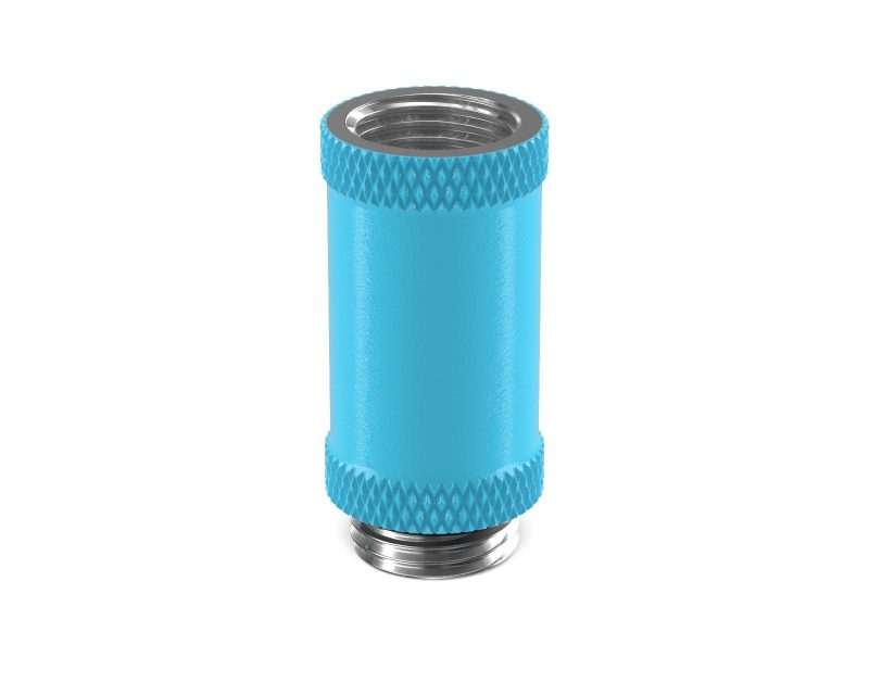 PrimoChill Male to Female G 1/4in. 30mm SX Extension Coupler - PrimoChill - KEEPING IT COOL Sky Blue