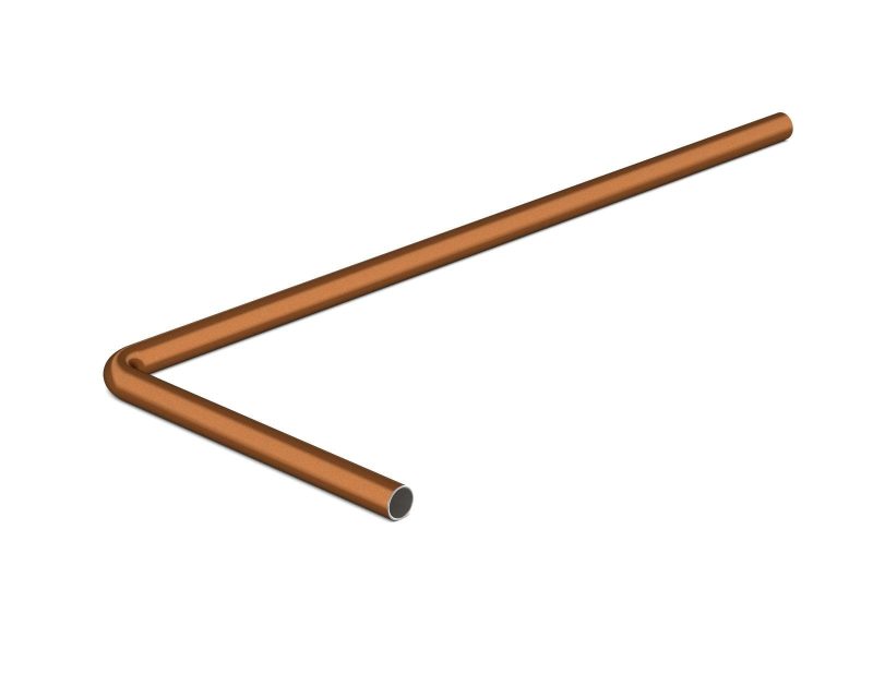 PrimoChill SX Pre-Bent 1/2in. OD Rigid Copper Tube - Copper