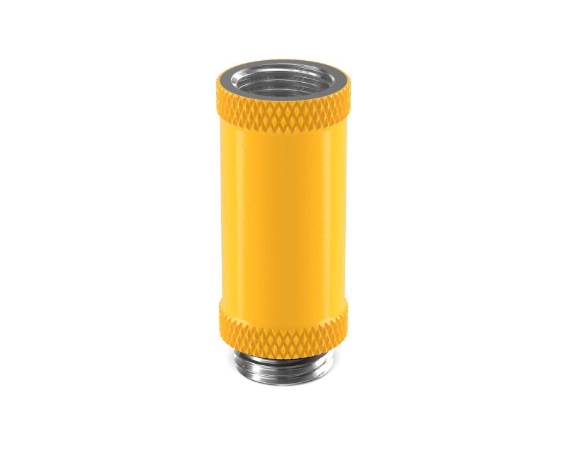 PrimoChill Male to Female G 1/4in. 35mm SX Extension Coupler - PrimoChill - KEEPING IT COOL Yellow